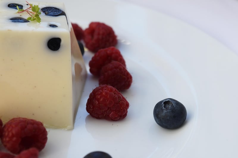 Honey Lavender Panna Cotta